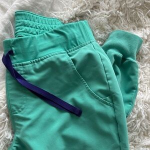 Figs Women's Teal Jogger Pants